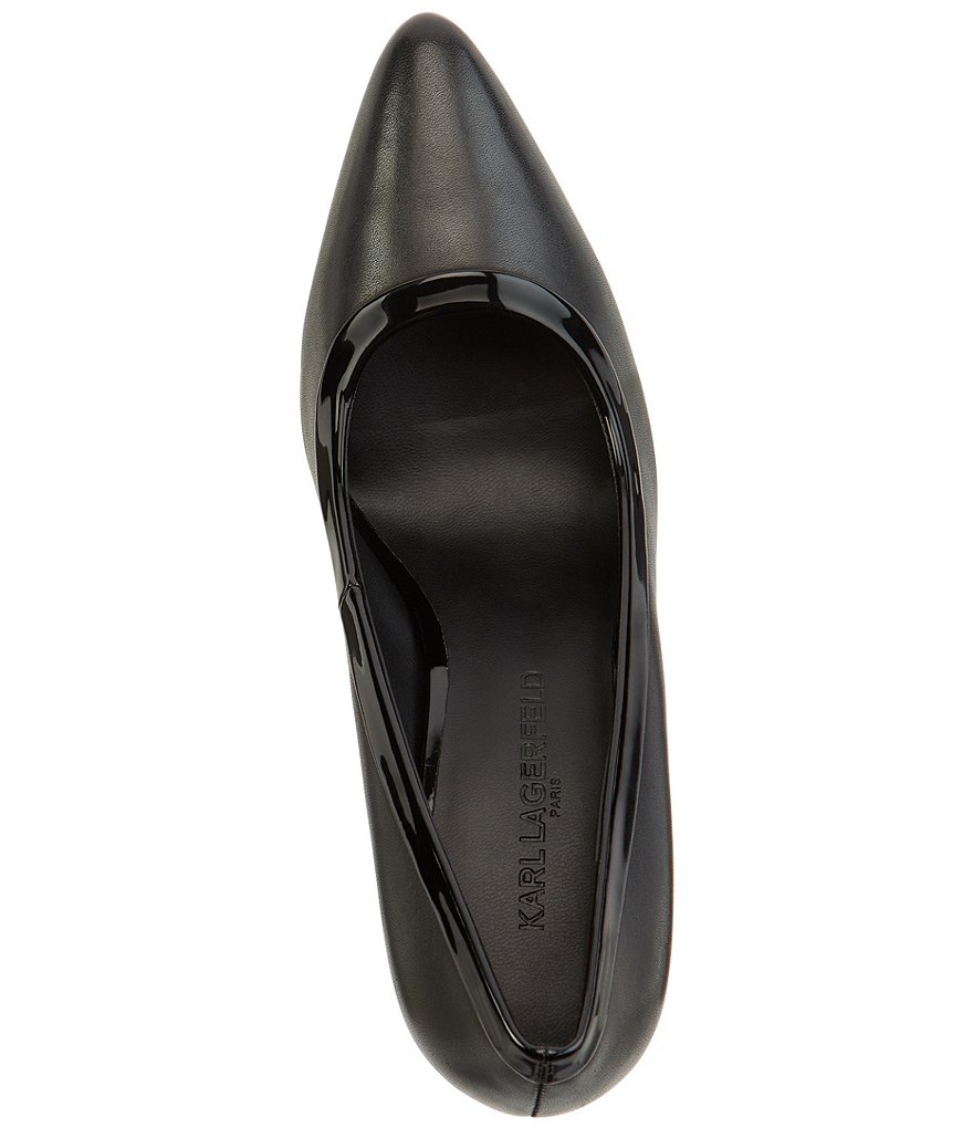 KARL LAGERFELD PARIS Lanea Leather Pumps
