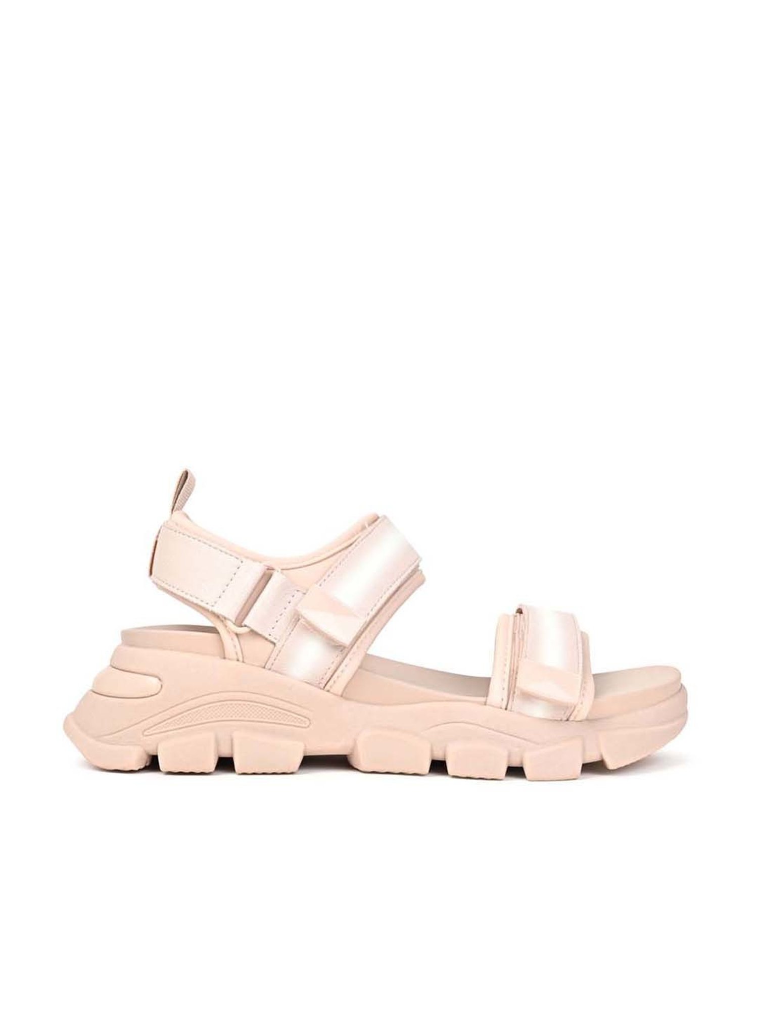 Aldo Women's Beige Floater Wedges