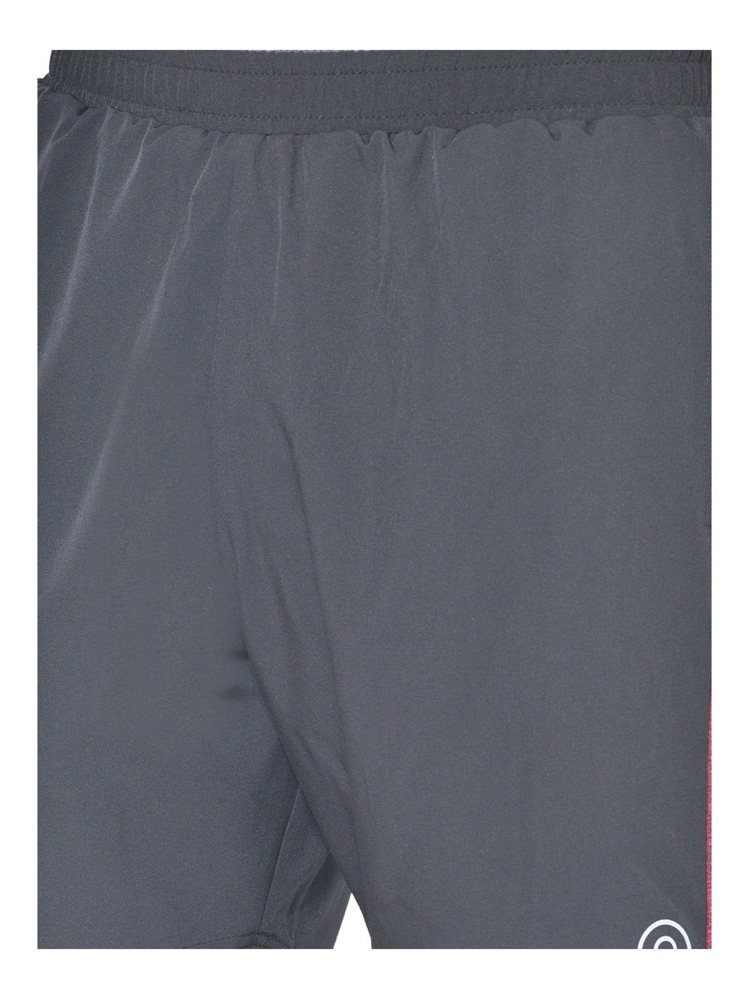 Chkokko Dark Grey Regular Fit Sports Shorts