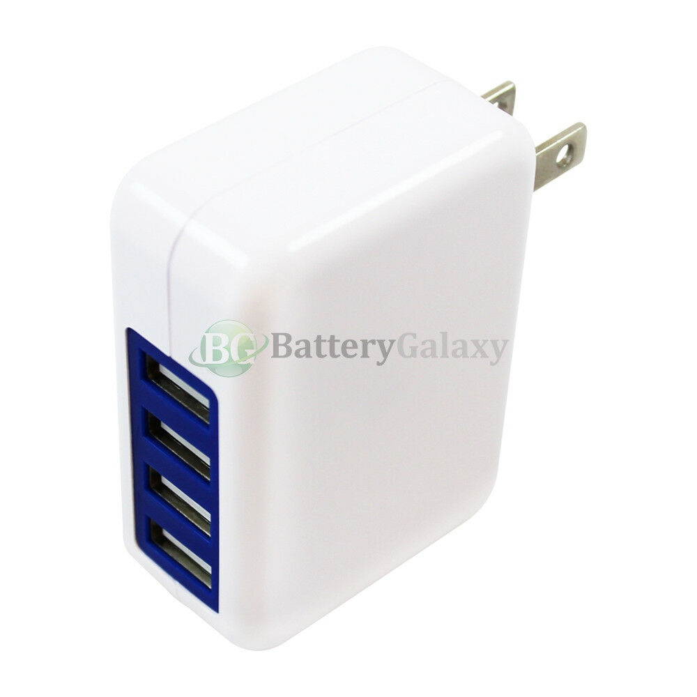 1-100 Lot Fast Quad 4 Port Wall Charger for   E S Pro / One S X