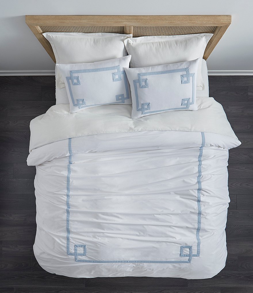 Villa by Noble Excellence Greek Key Duvet Cover