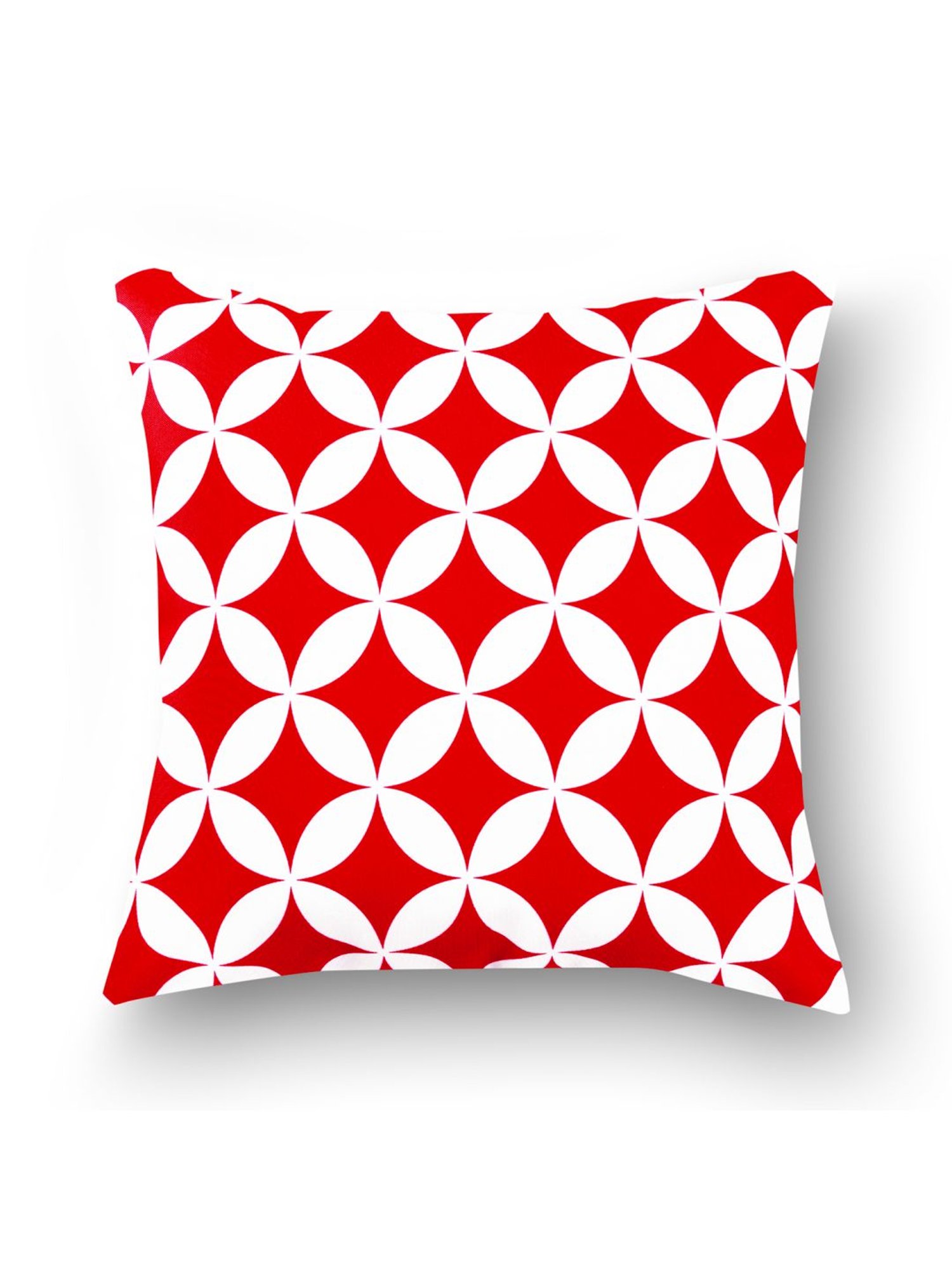 SEJ by Nisha Gupta Red & White Cushion Covers - Set of 2