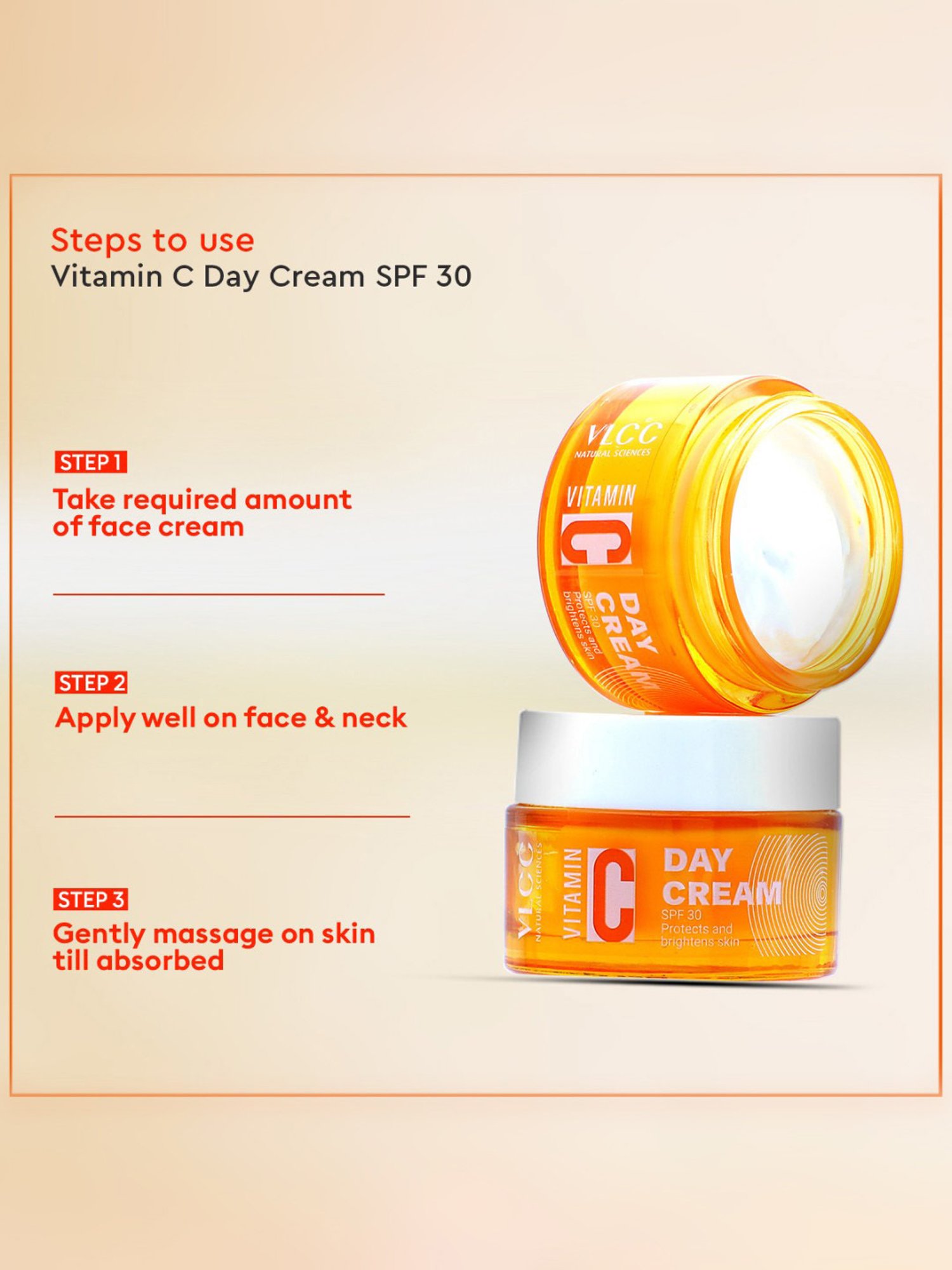VLCC Natural Sciences Vitamin C Day Cream & VLCC Natural Sciences Vitamin C Serum Combo