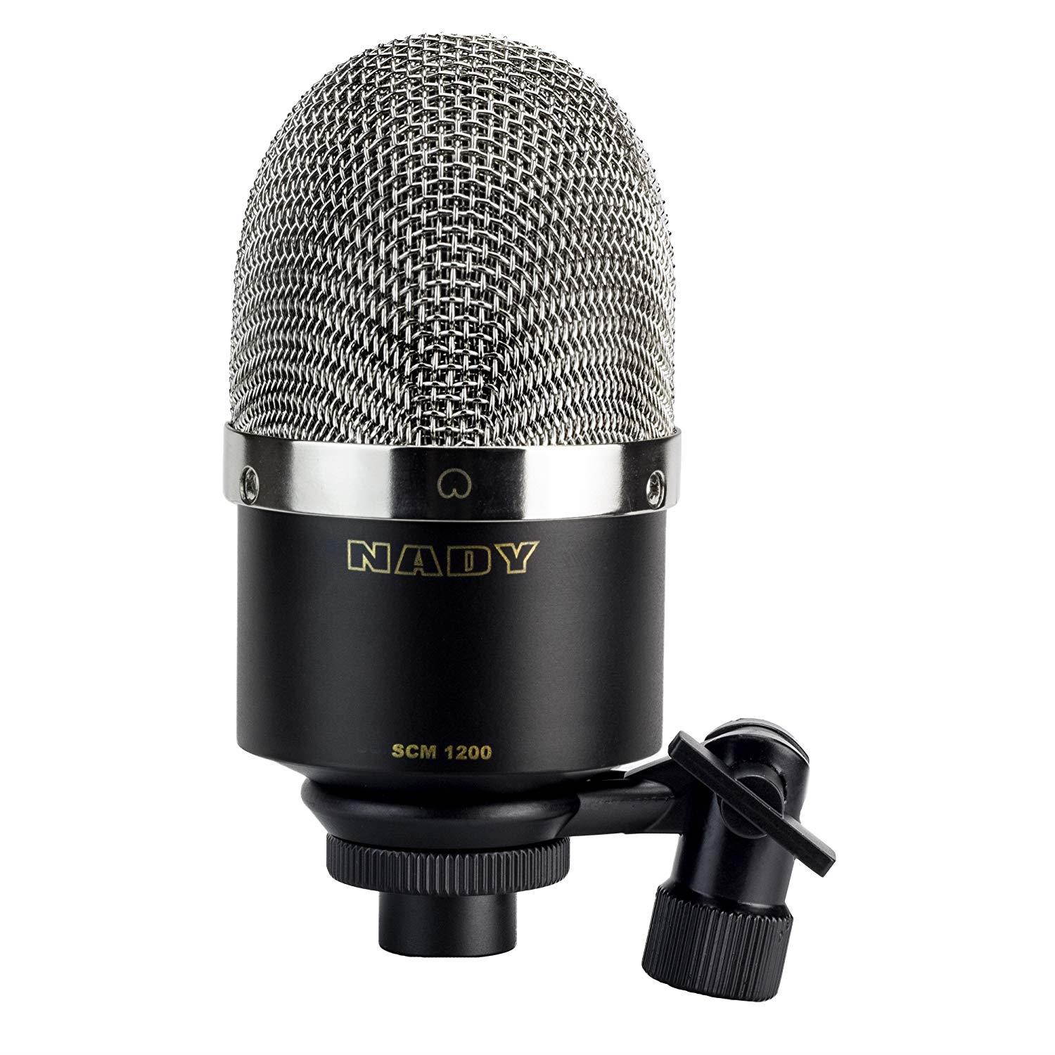 The SCM 1200 Studio Condenser Microphone is perfect for recording vocals, acoustic instruments, orchestras and choral groups, and room ambiance