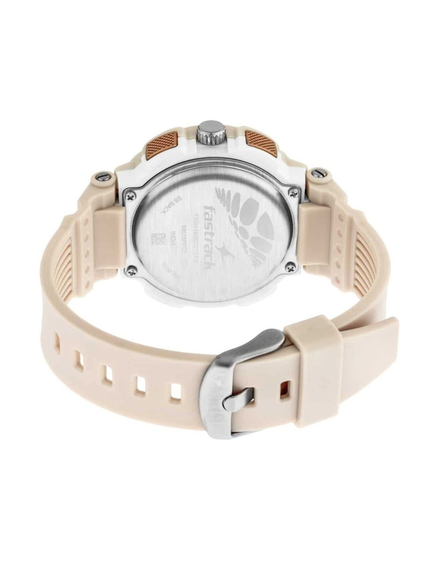Fastrack NR68016PP03 Street Line Analog Digital Watch for Women