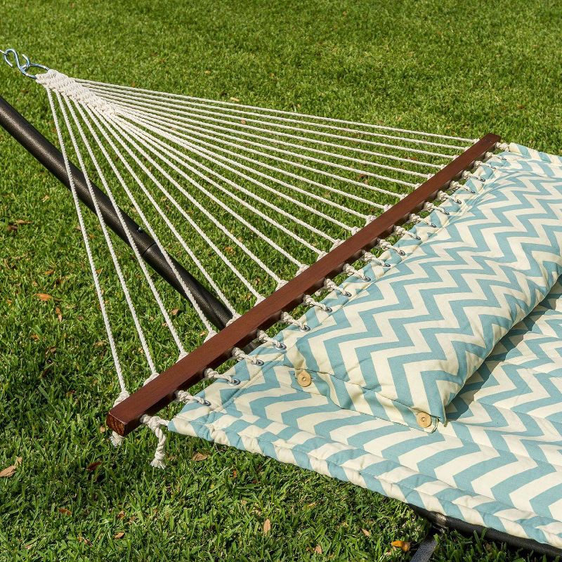 Coronado Double Quilted Hammock Blue Cheron - Smart Living