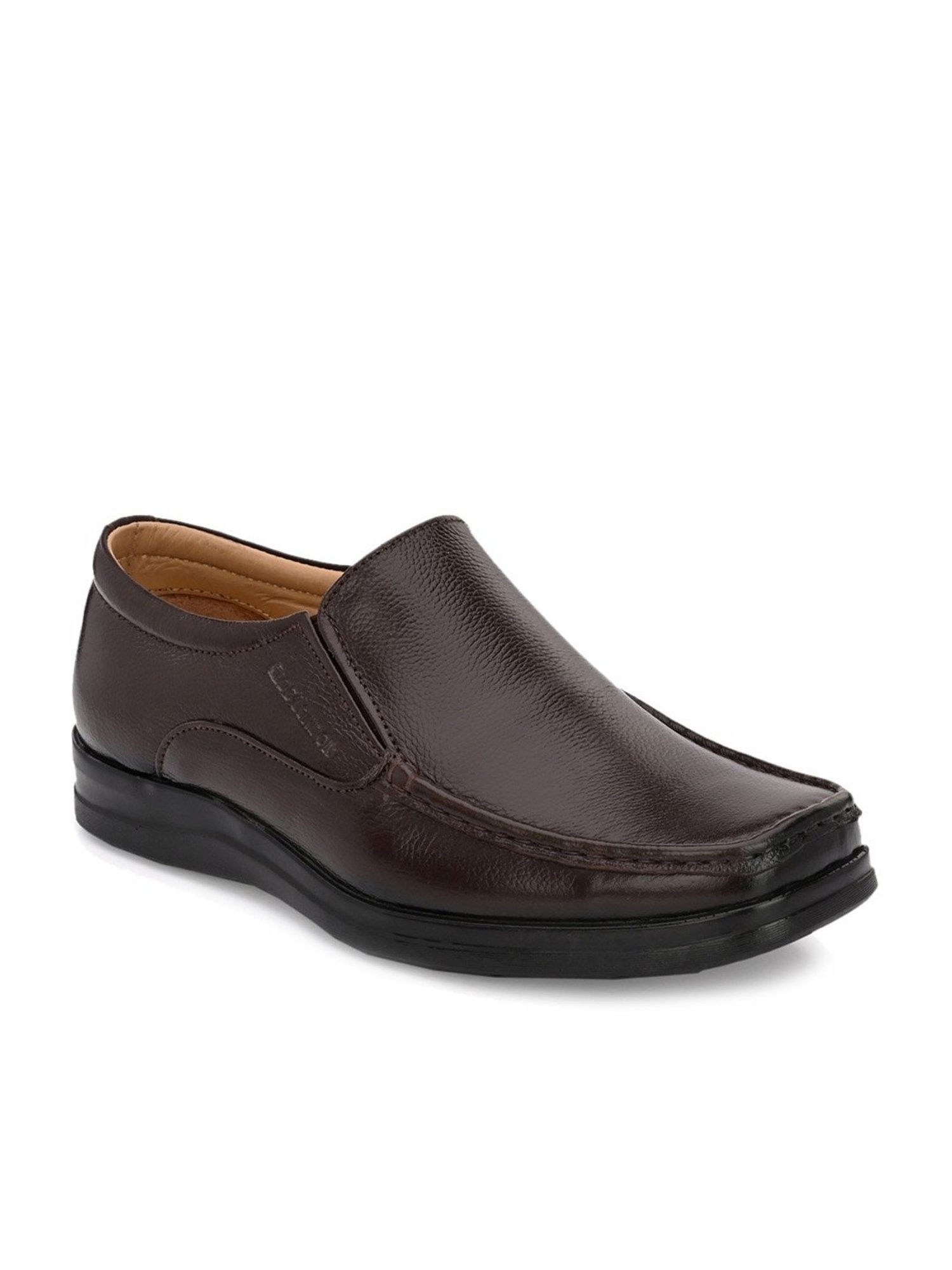 Clog London Men's Brown Formal Loafers