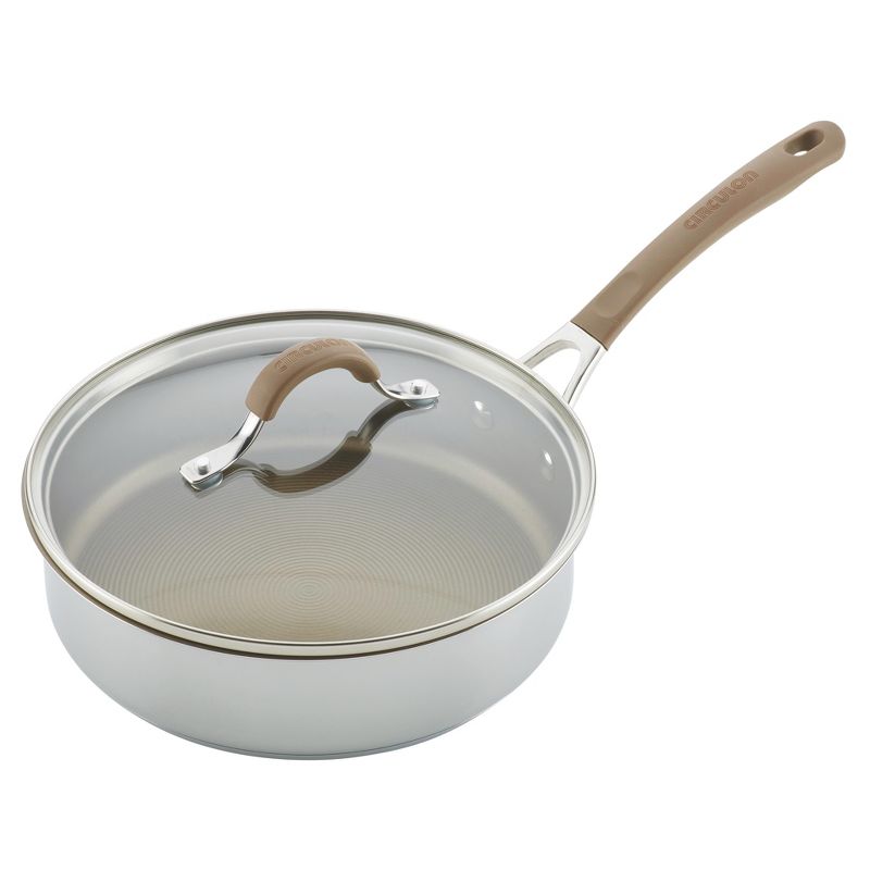 Circulon Innovatum 10pc Hard-Anodized Nonstick Cookware Set + Bonus Cookie Pan Champagne