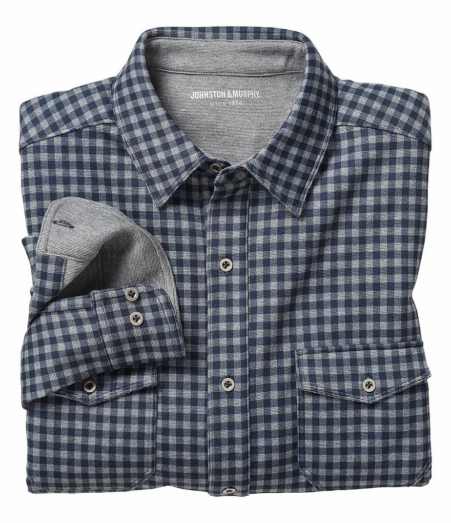 Visconti Multi-Color Polka Dot Long-Sleeve Woven Shirt