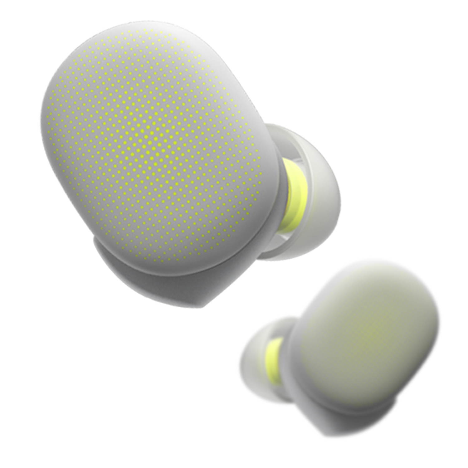 Amazfit PowerBuds: 8-Hours Battery Life - True Wireless Earbuds - Sports Sound System, Heart Rate Monitoring, Noise Cancellation, Water Resistant, White