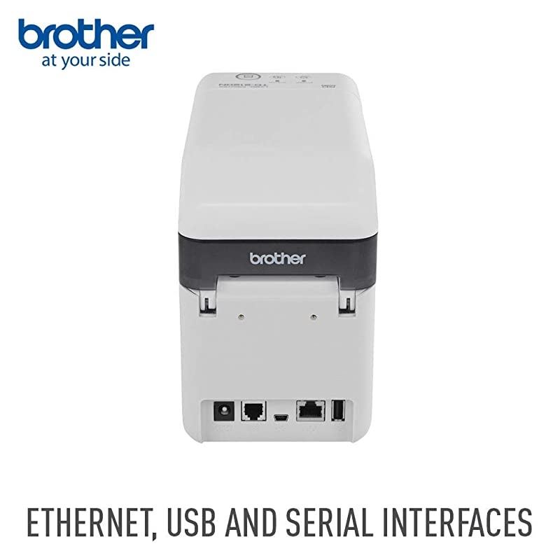 TD-2120N Direct Thermal Printer - Monochrome - Desktop - Receipt Print, Black/White, Length: 8.46 inches; Height: 6.77 inches; Width: 4.33 inches