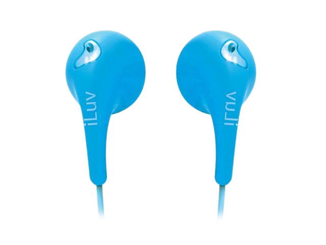 iLuv iEP205BLU Earbud Bubble Gum II Earphones - Blue