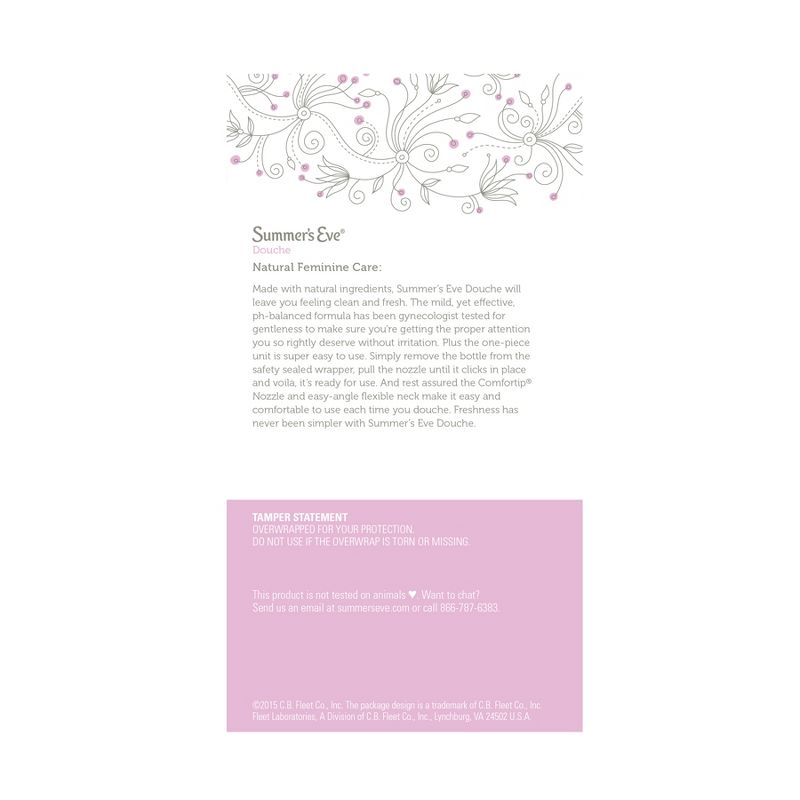 Summer's Eve Island Splash Feminine Douche - 4ct