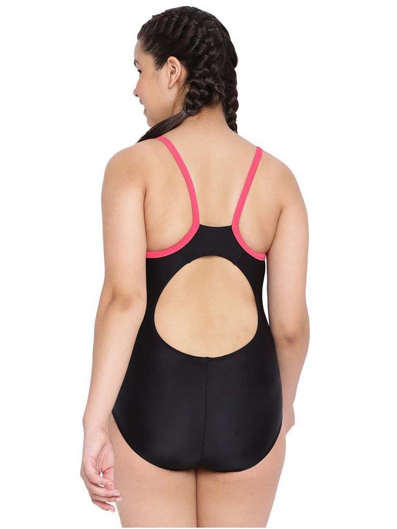 Cukoo Kids Red Printed Swimsuit