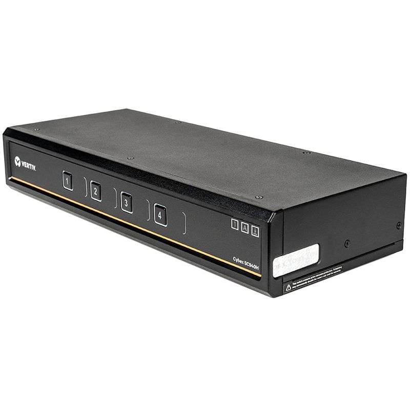 Cybex SC940H Secure KVM Switch - 4-Port, Dual Display, HDMI in, HDMI out, Secure KVM