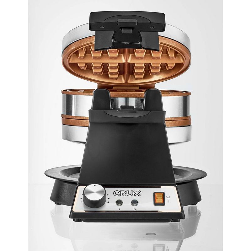 ChefChoice Five of Hearts Waffle Maker - Black