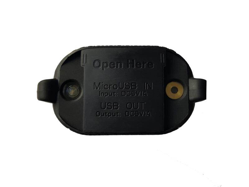 Tritina Waterproof Power bank - LED Light - SOS Signal, 5200mAh Travel Power Backup for Iphone, Smartphone,Safe Battery ---(Orange)