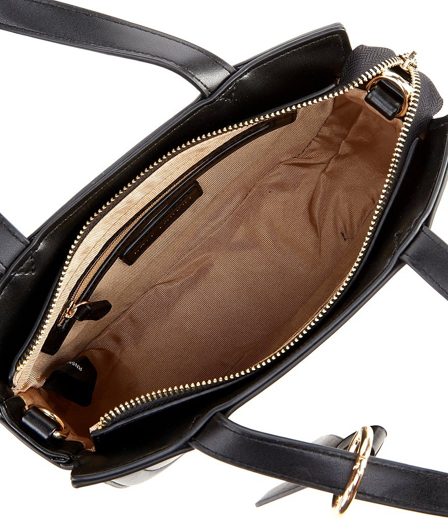 Kate Landry Round Double Handle Satchel Bag