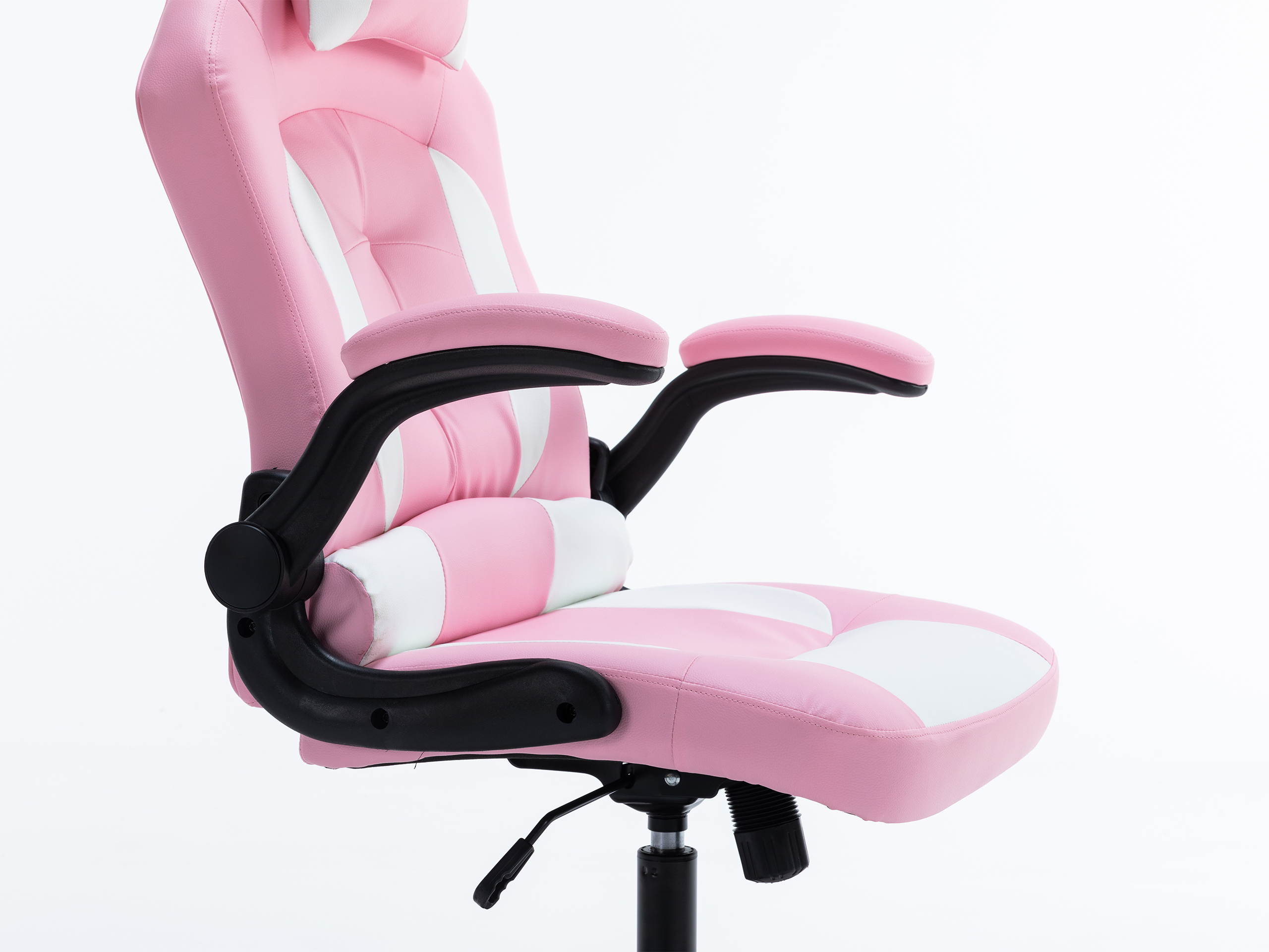 Volans Gaming Chair Home Office Ergonomic Computer Racing Game Chair, Height Adjustable High Back Leather Computer Chair with Headrest and Lumbar Support