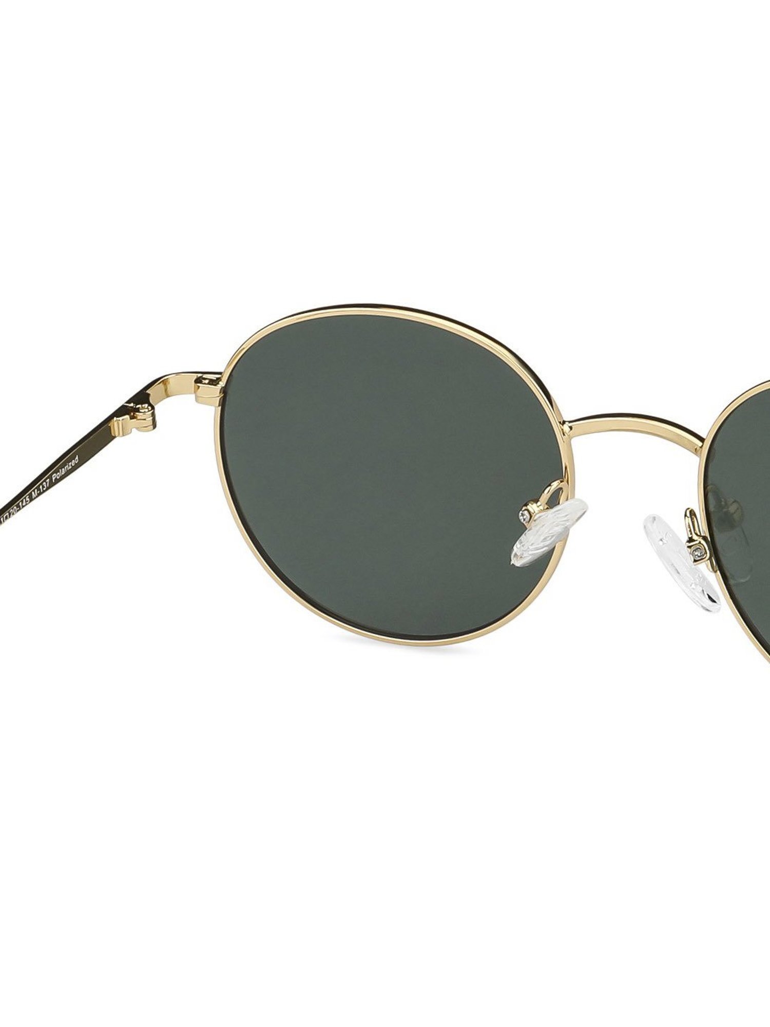 Vincent Chase by Lenskart 149277 Green Polarized Round Sunglasses