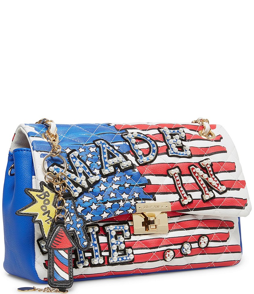 COACH Originals Swinger Nylon and Pebble Leather Shoulder Bag