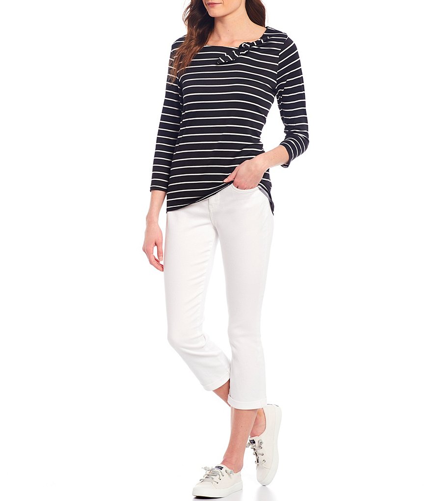 NYDJ Chloe Cuffed Capri Jeans