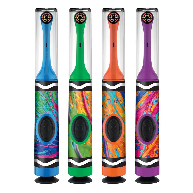 GUM Kids' Crayola Electric Toothbrush - 1ct
