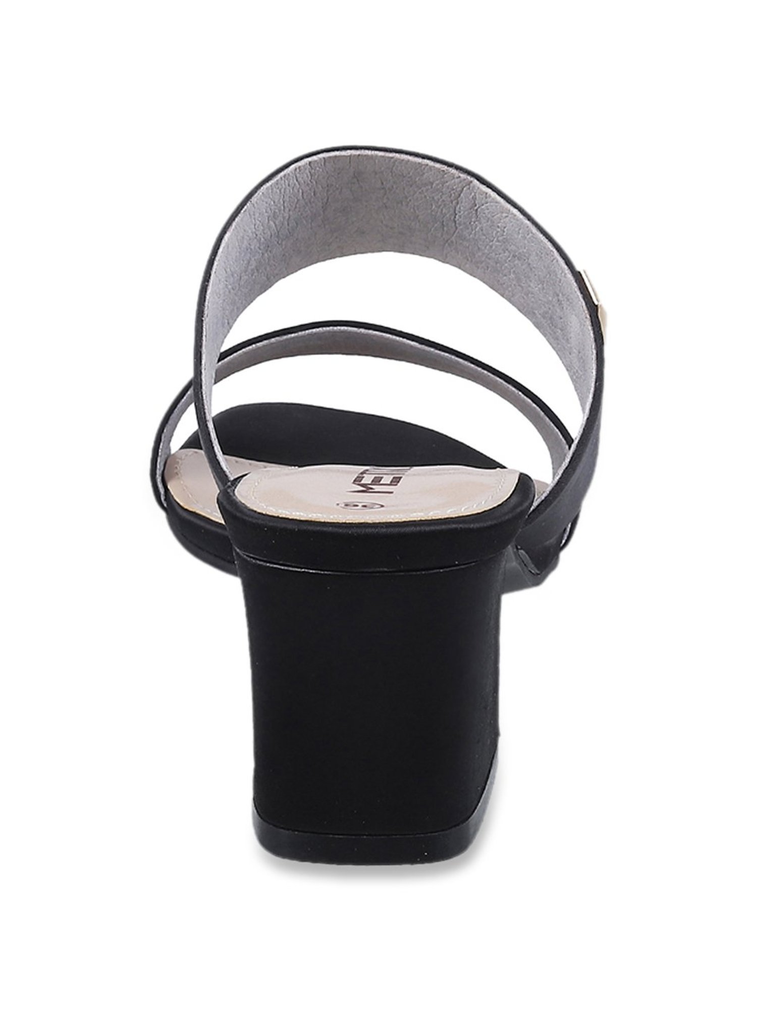 Metro Women's Black Casual Sandals