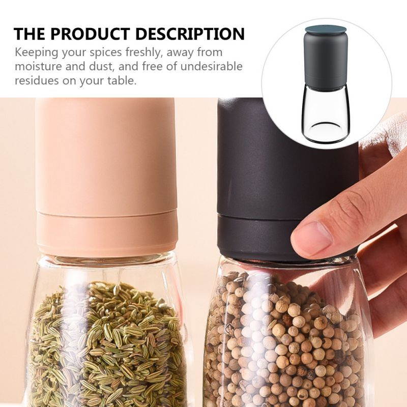 Manual Operation Pepper Grinder Home Kitchen Pepper Mill Grinding Bottle
