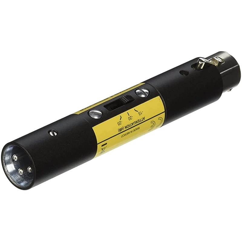 A15AS Switchable Attenuator 15 20 25 dB Passes Phantom Power