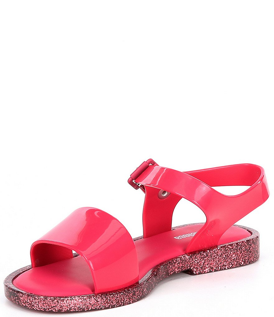 Mel By Melissa Girl's Mar Glitter Sandals (Toddler)