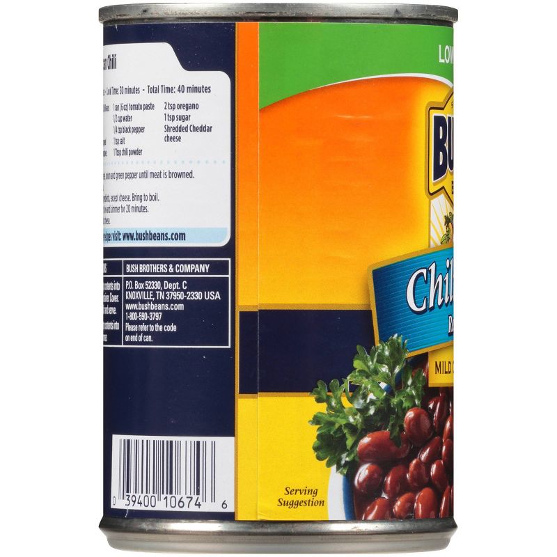 Bush's Low Sodium Mild Chili Beans - 15oz