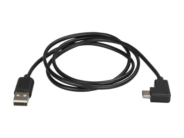 StarTech USB2AC1MR StarTech.com USB to USB C Cable - 1m / 3 ft - Right Angle USB Cable - USB A to USB C Cable - USB 2.0 Cable - USB Type C Cable