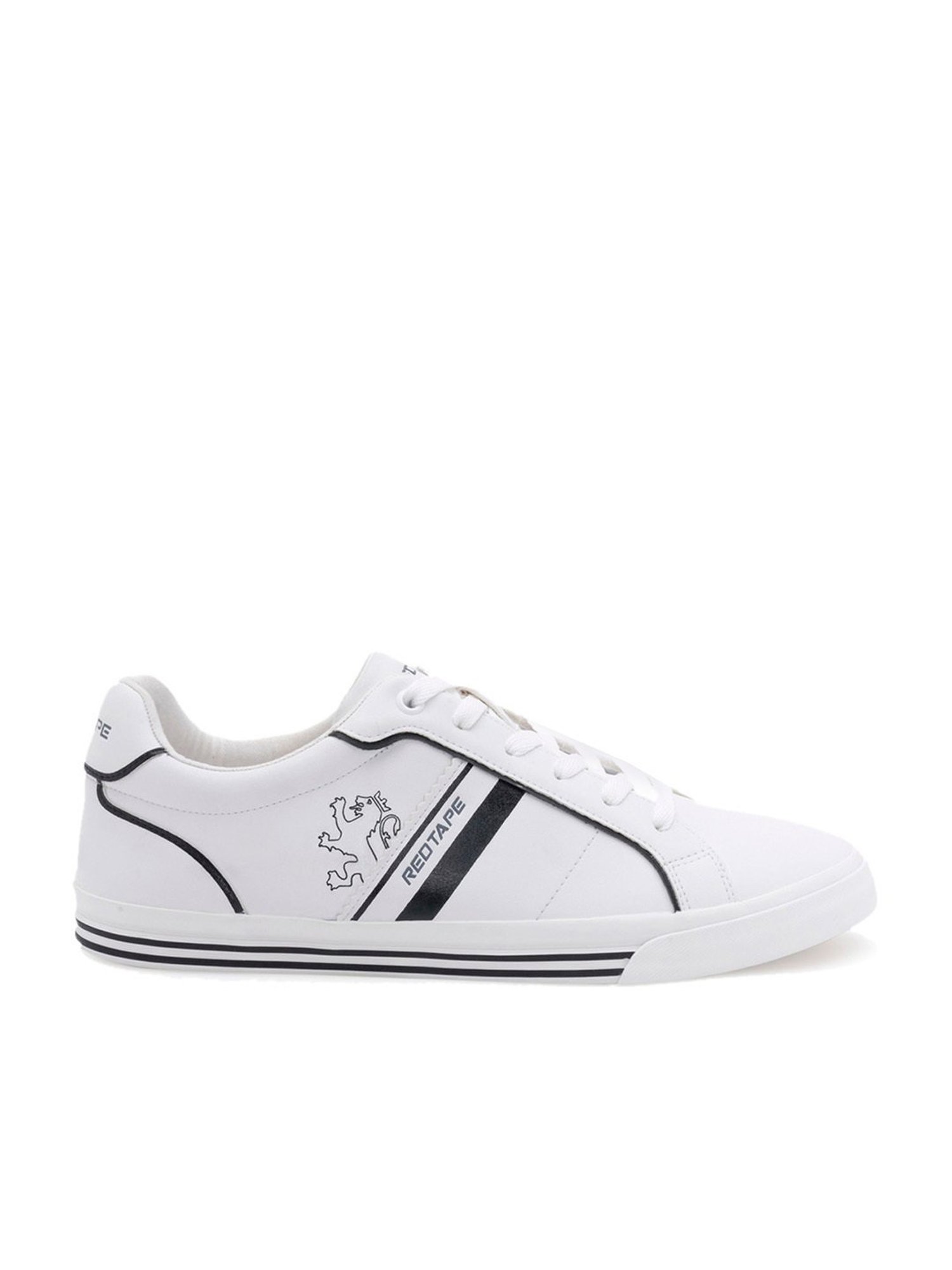 Red Tape Men's White Casual Sneakers