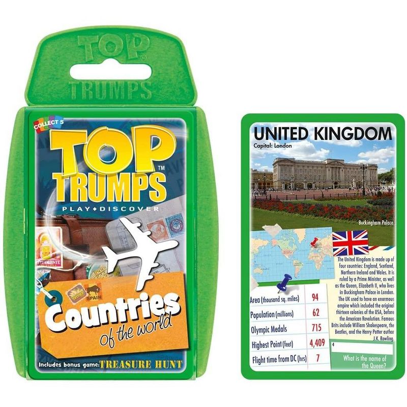 Top Trumps Explore Our World Top Trumps Card Game Bundle | USA | Countries | Wonders of the World