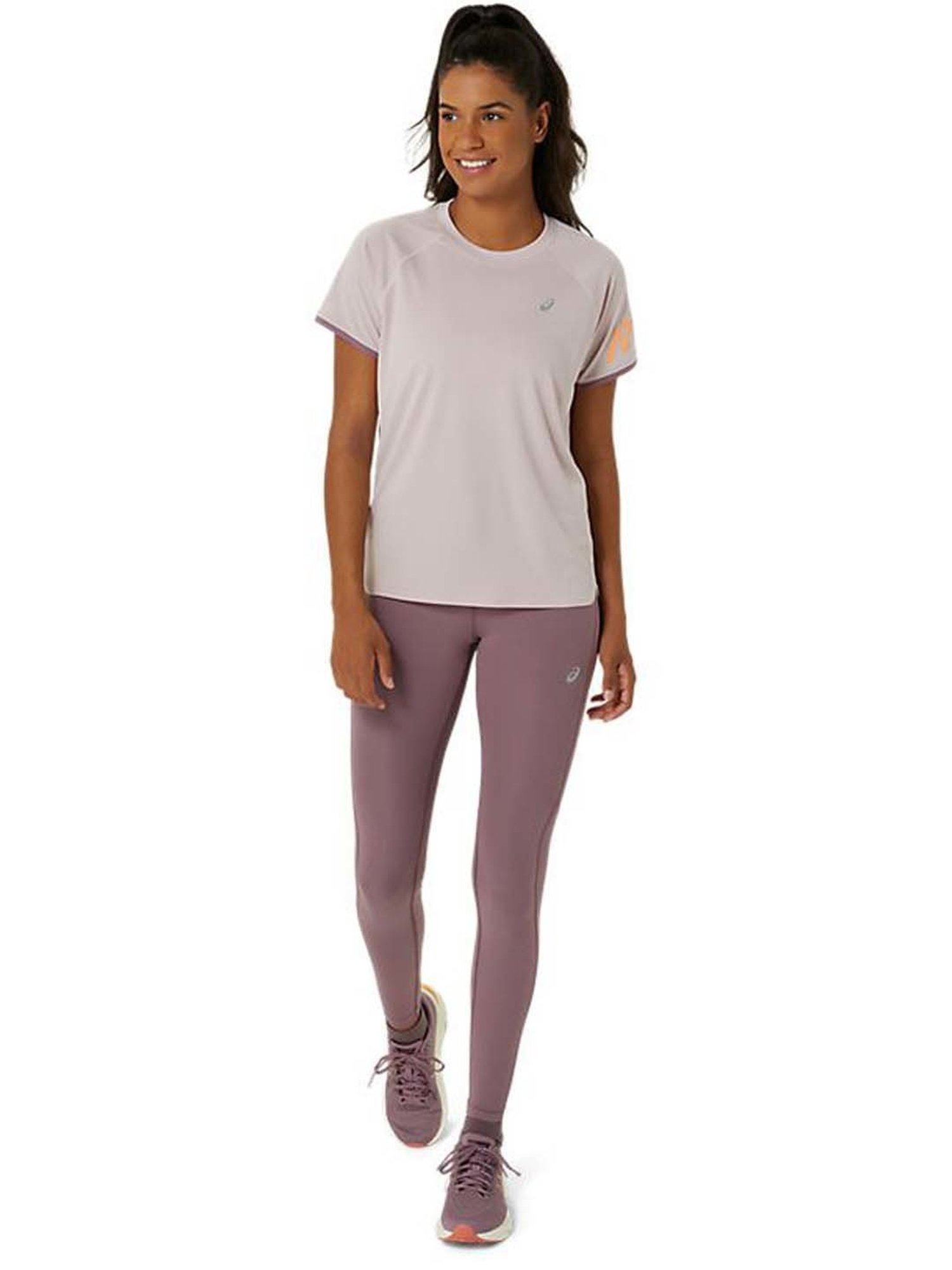 Columbia Pink Regular Fit Sports T-Shirt