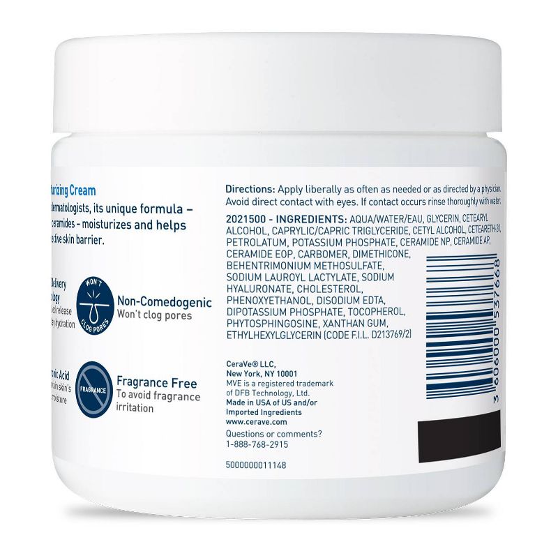 CeraVe Moisturizing Cream for Normal to Dry Skin - 16oz