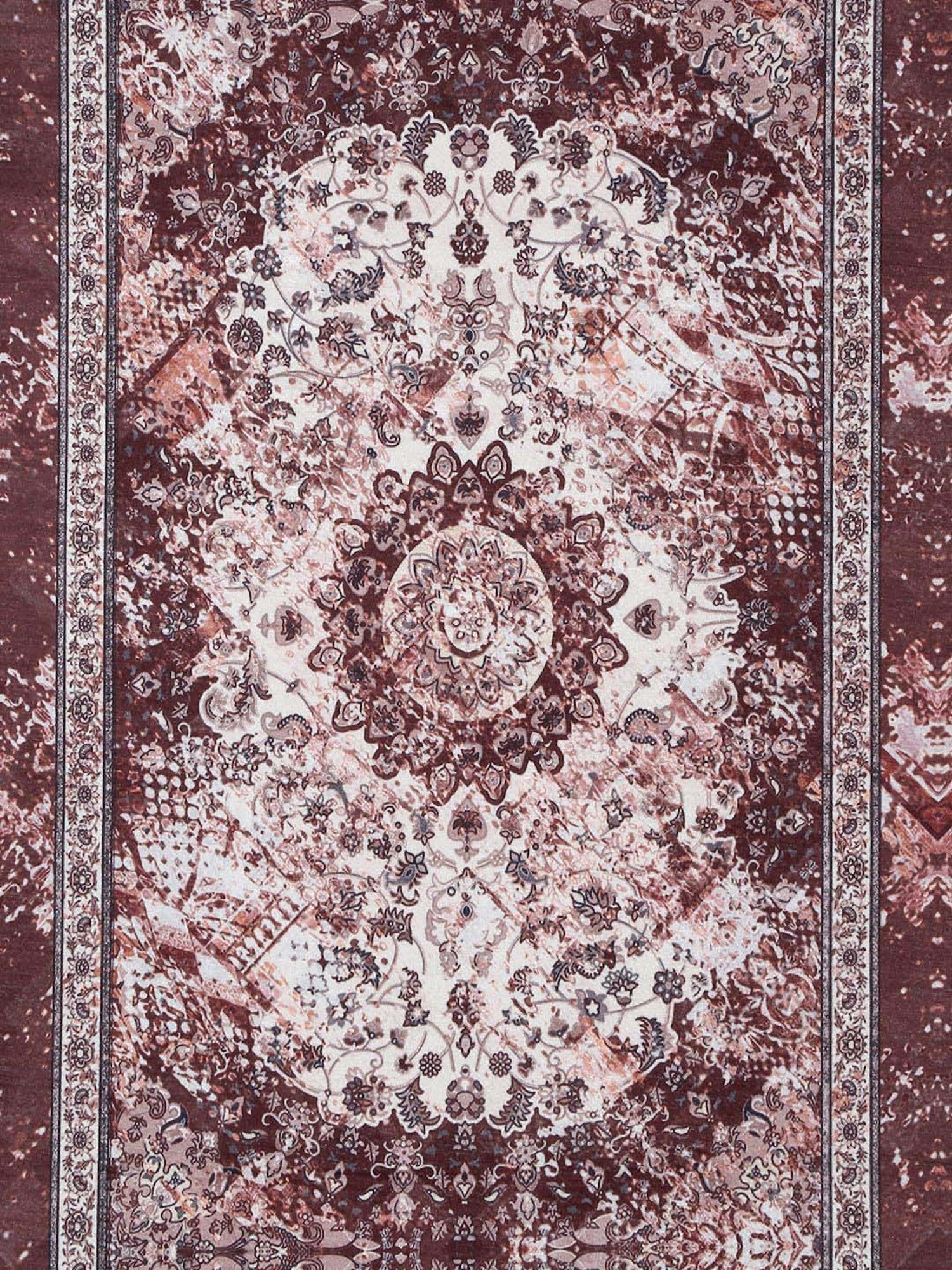 Juvale Placemats with Table Runner (Gold Foil, 6 Pieces)