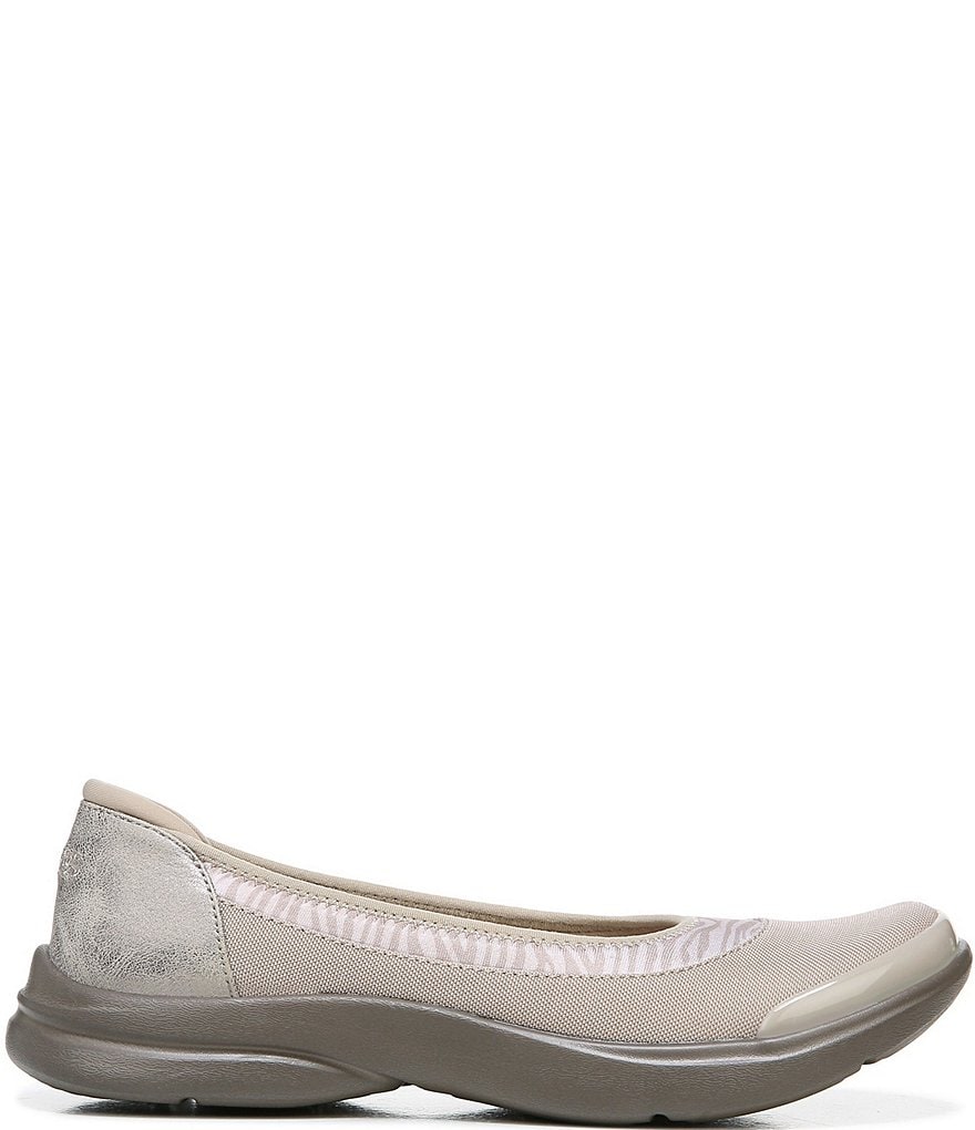 Bzees Jiffy II Zebra Print Washable Slip-On Shoes