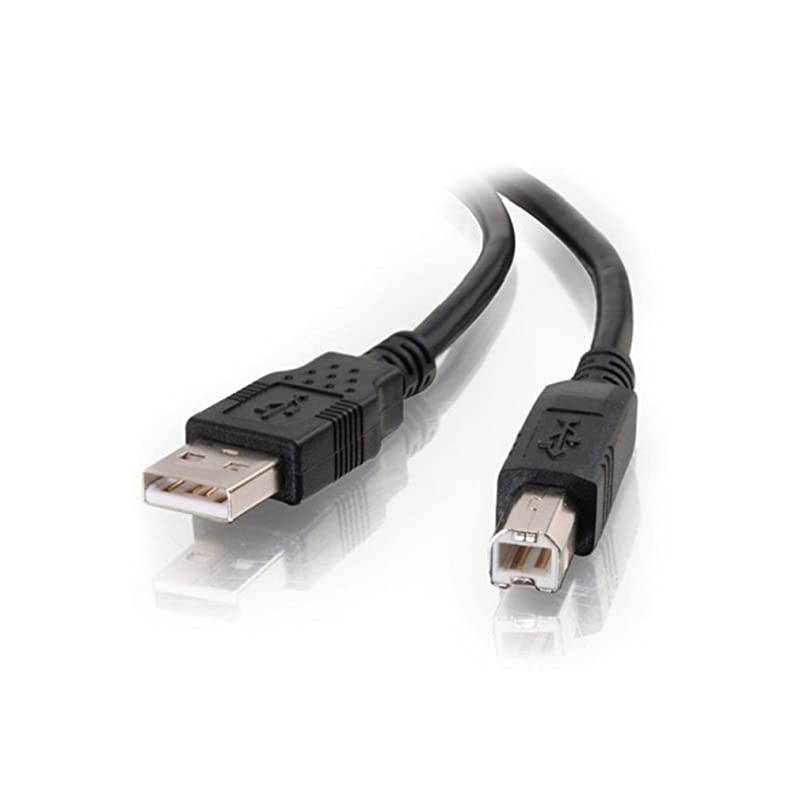 28103 USB Cable USB 20 A Male to B Male Cable for Printers Scanners Brother Canon Dell Epson HP and More Black 98 Feet 3 Meters