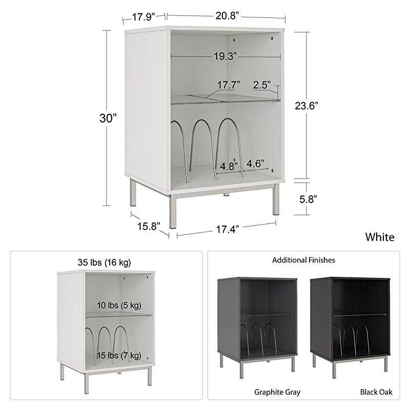 Lumina Turntable Stand (Graphite Grey)