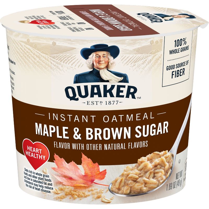 Quaker Express Maple Brown Sugar Oatmeal 1.69oz