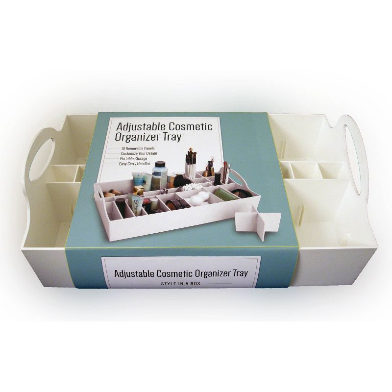 Bathroom Tray Dial White