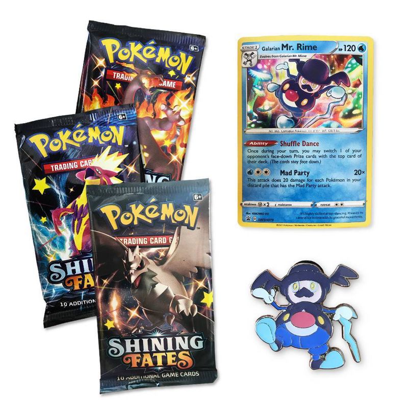 Pokémon Trading Card Game: Shining Fates Pin Collection – Galarian Mr. Rime