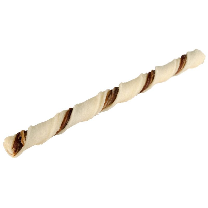 Buffalo Range Jerky Twists Hickory Smoked Flavor Rawhide Chew Dog Treats - 40ct