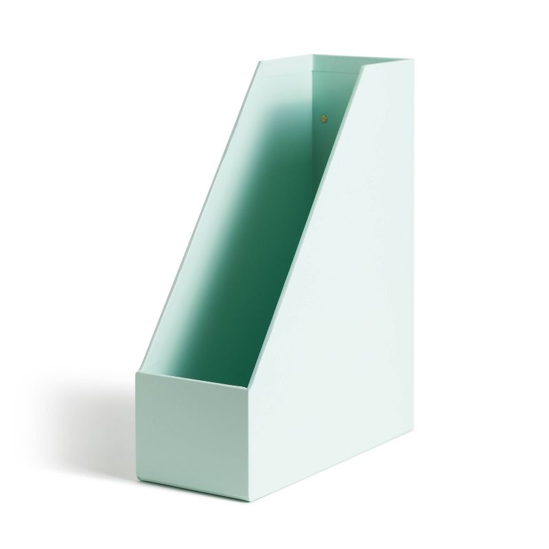 U Brands 2pk Paperboard Magazine File Holder - Mint