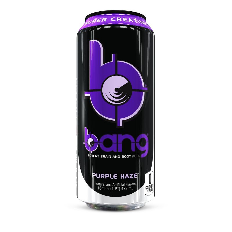 BANG Purple Haze Energy Drink - 16 fl oz Can
