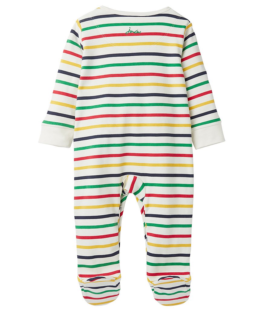 Joules Baby Newborn-12 Months Ziggy Stripe Babygrow Coverall