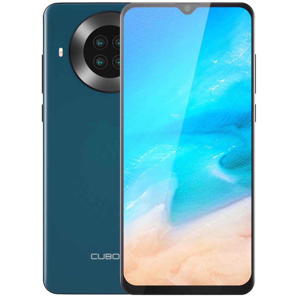 Cubot Note 20 Pro Dual-SIM 128GB ROM + 6GB RAM (GSM Only | No CDMA) Factory Unlocked 4G/LTE Smartphone (Green) - International Version