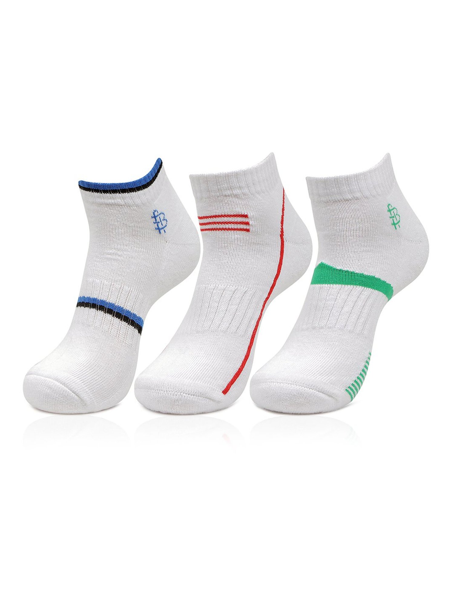 Bonjour White Socks - Pack of 3